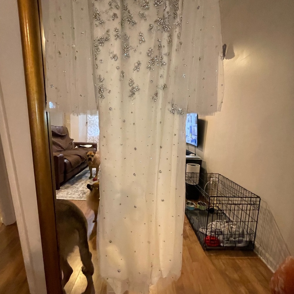 DENNIS BASSO GOWN (WEDDING GOWN) - Picture 3 of 10